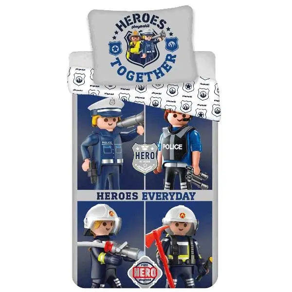 Pościel 140x200+70x90 cm Playmobil PM022